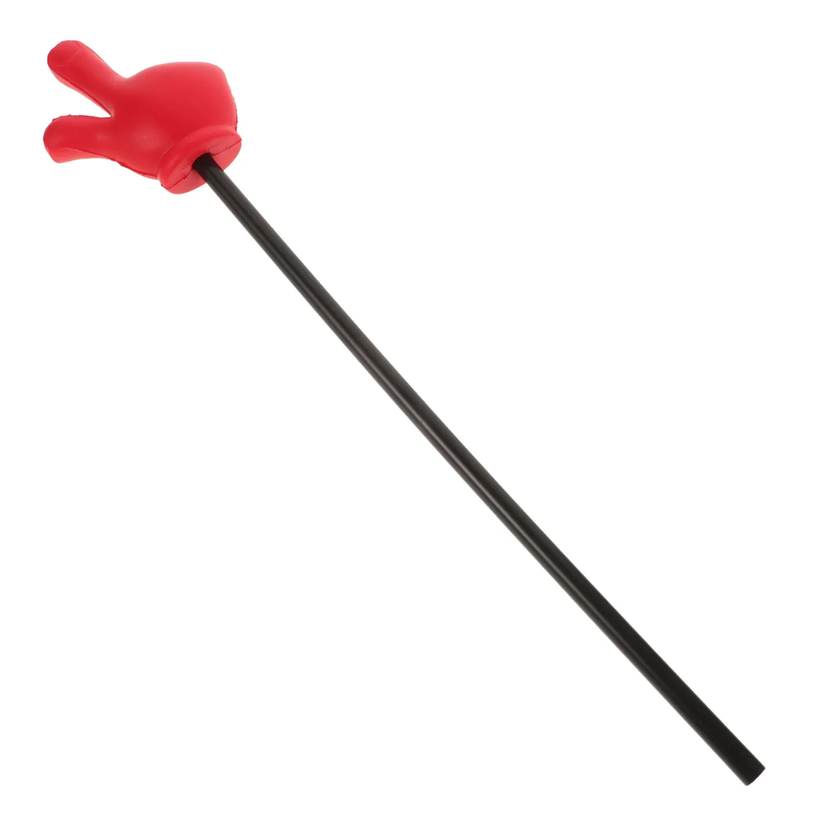 Pointeur de présentation en plastique rouge pour l'enseignement en classe, la lecture sur tableau blanc, les jeux de danse, les activités interactives et les gestes ludiques
