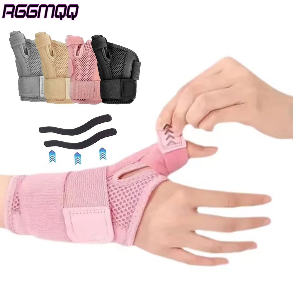New Upgraded Thumb Splint for Right & Left Hand,Reversible Thumb Brace for Arthritis Pain & Support,Thumb Stabilizer for Sprains