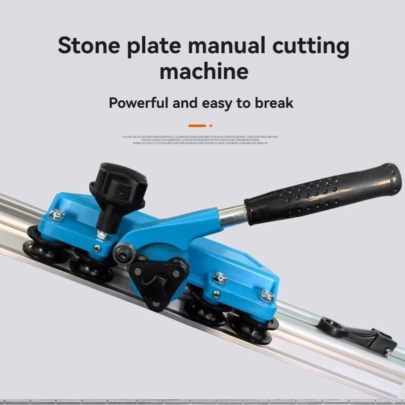 

Upgraded version of tile cutter with track pusher; manual slab cutter, 1.5-meter high precision.