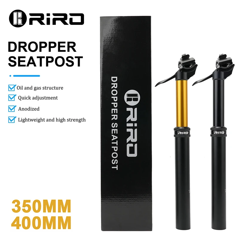 

Mtb Dropper Seatpost 350mm/400mm Hydraulic Adjustable Bike Seat Post Aluminum Alloy Mountain Road Bicycle Chair Seat Tube Parts