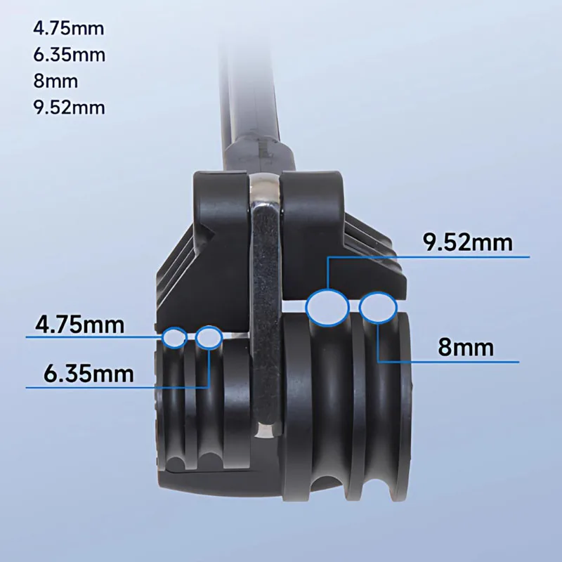 

Ручной трубогиб – инструмент 4-в-1 для гибки медных/алюминиевых труб (0-180°) ° Совместим с трубками диаметром 4,75/6,35/8/9,52 мм
