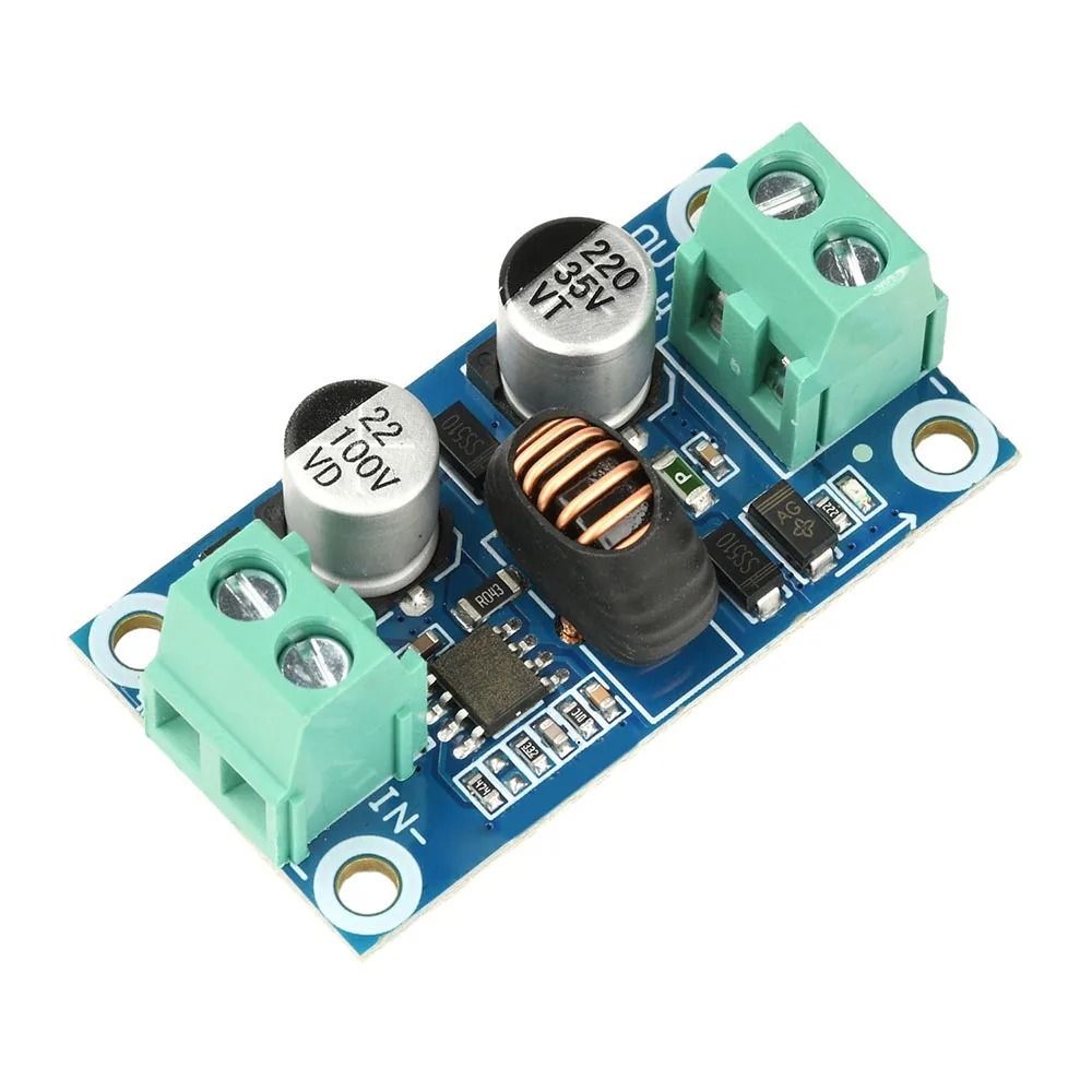 DC-DC Step-Down Power Module 10-100V to 5V 12V 24V 3A Fixed Output Buck Converter Voltage Regulator Module