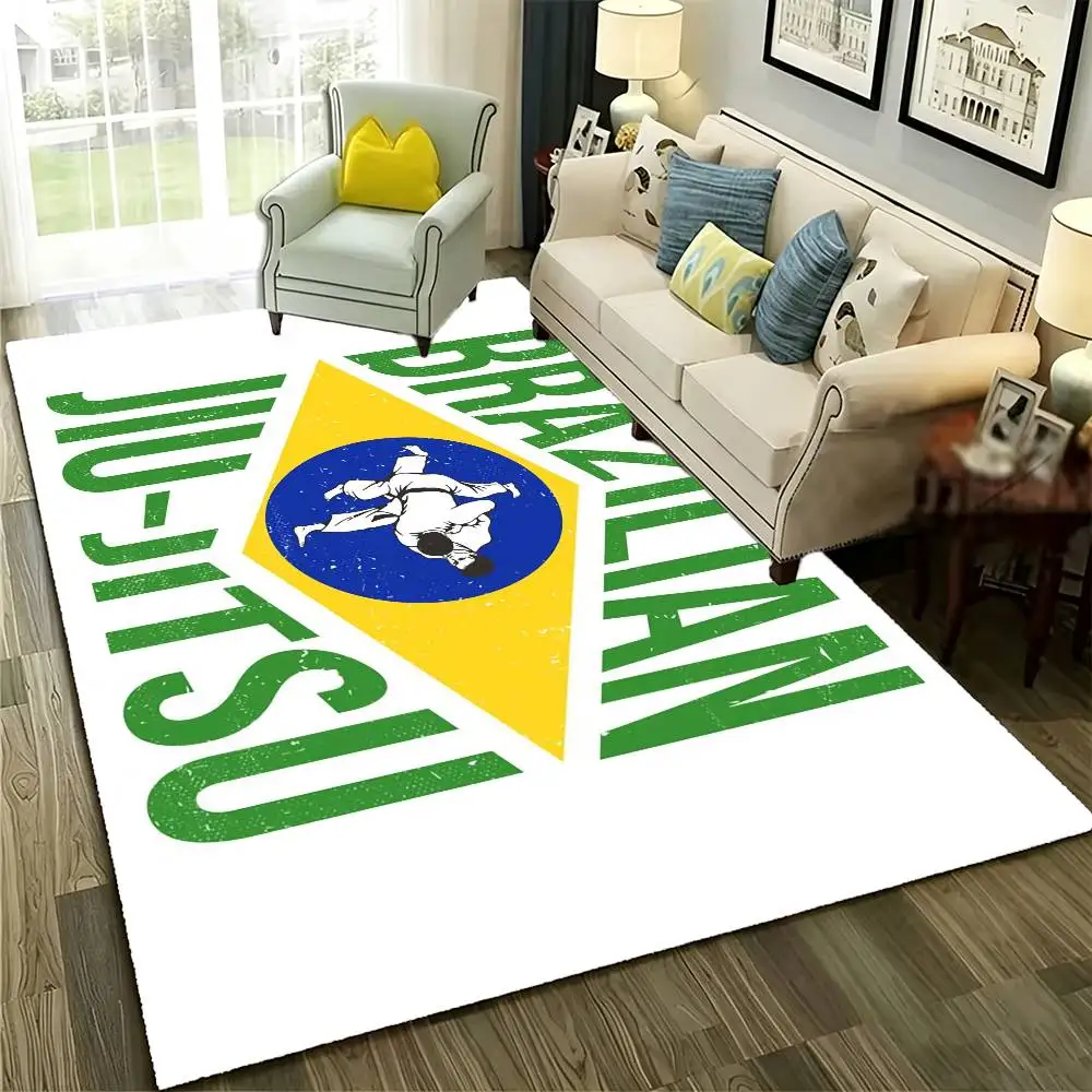 BJJ Brazilian Jiu Jitsu Floor Mat Bathroom Absorbent Mat Simple Door Dirt-resistant Mat Home Kitchen Mat