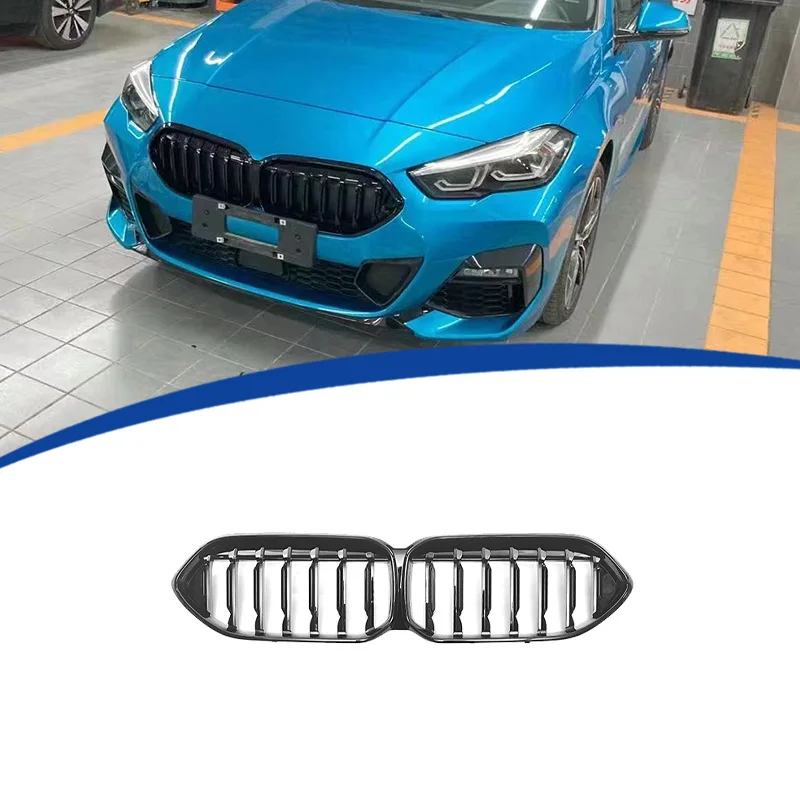

Suitable for BMW 2021-2024 2 Series 4-door F44 single line grille with bright black