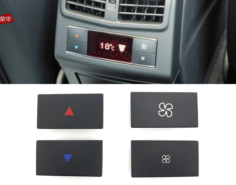 1pc for MERCEDES benz C-level E-level rear air outlet air conditioning size button GLK CLS rear air volume knob switch