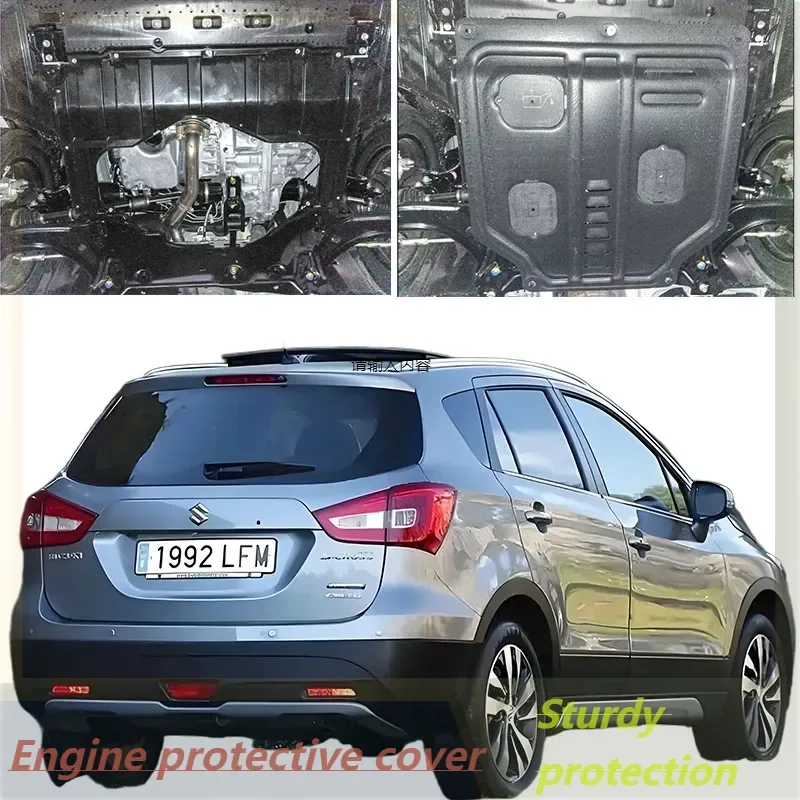 

Vehicle - Specific Splash - Proof Durable Sturdy Engine Undercover and Lower Mudguard For SUZUKI SX4 S-Cross 2017-2019 1.4T 1.6L