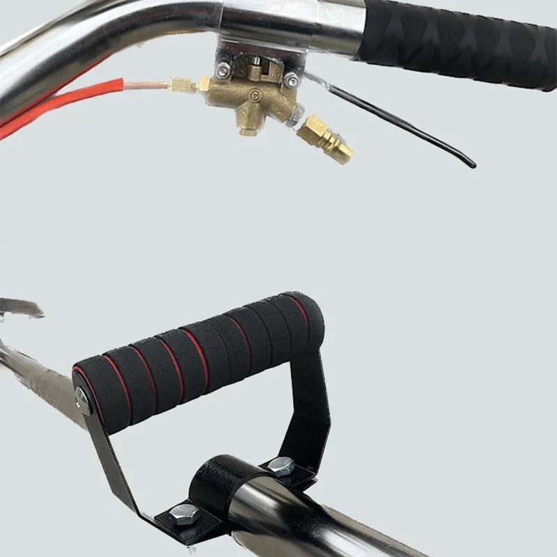 Carpet water suction scraper head Steam spray and extraction integrated cleaning machine connection long head stainless steel la