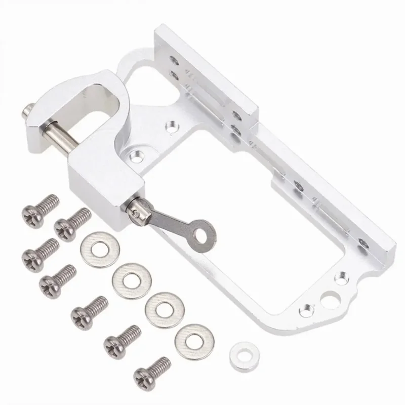 サーボディスペンサー ドローンスローワー 軽量アルミニウムスローデバイス スイッチアダプター エアドロップシステム MG995 25T アーム RC ES3001用