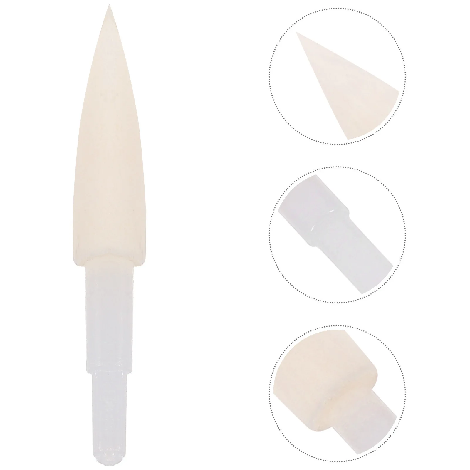 

20Pcs Soft Sponge Pen Refills Replacement Brush Tips for Calligraphy Practice High-Quality Writing Instruments Art Materials