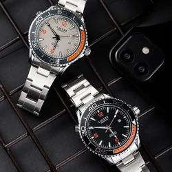 2024 LAULEX New Authentic Luxury Haima Series Fully Automatic Second Sweeping Quartz Movement with Calendar Quartz Watch