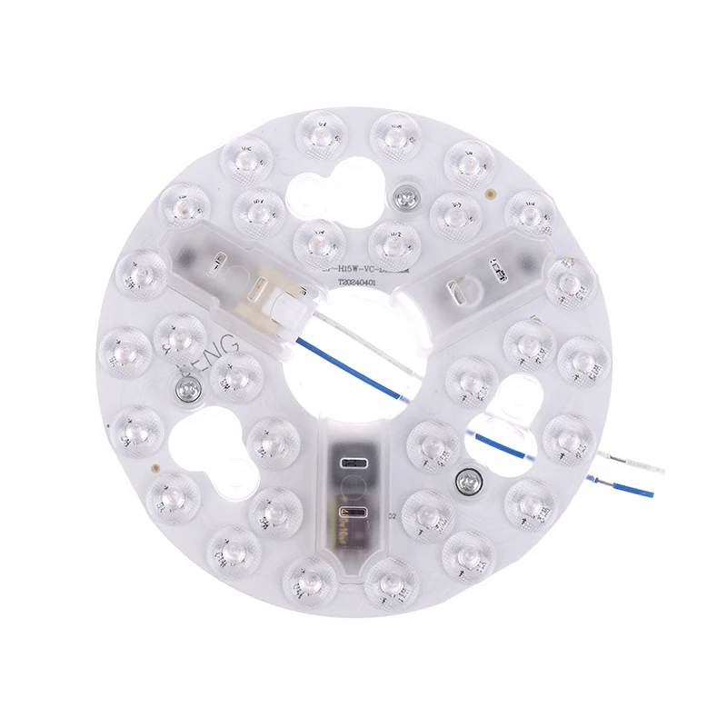 

LED Light Replacement Adjustable Brightness 5.3 Inch LED Light Retrofit Kit 95 To 265V For Ceiling Fan Light, Pendant Light