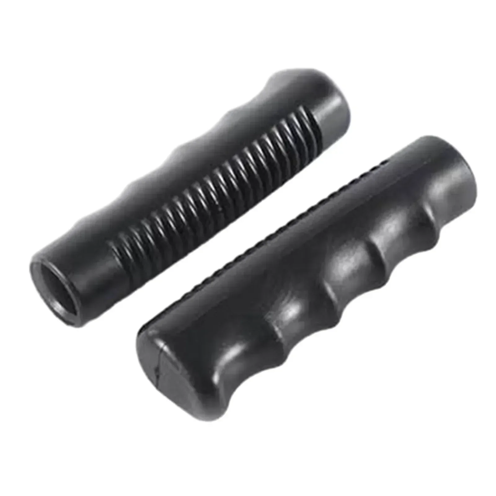 2Pcs Wheelbarrow Rubber Handles, Round Tubes Black Replacement Universal Handles PVC Anti-slip Handle Cover Industrial Tool Part
