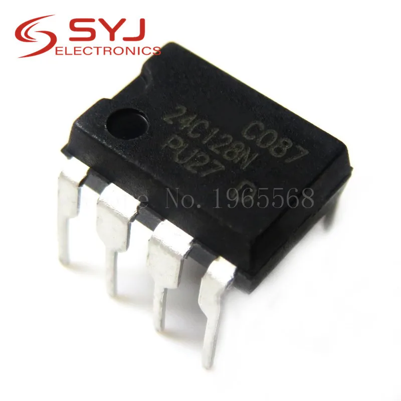 10 قطعة/الوحدة FT24C128A AT24C128A FT24C128 24C128 DIP-8 في المخزون