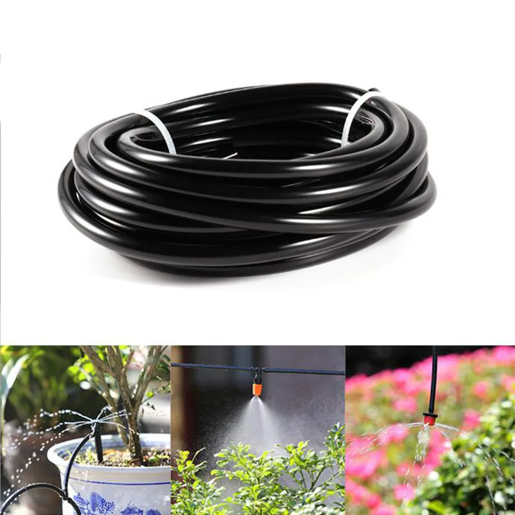 

20 м/рулон, капиллярная трубка из ПВХ, водосберегающий капельный шланг для орошения сада, 4/7 капиллярная трубка, шланг для орошения садового хозяйства