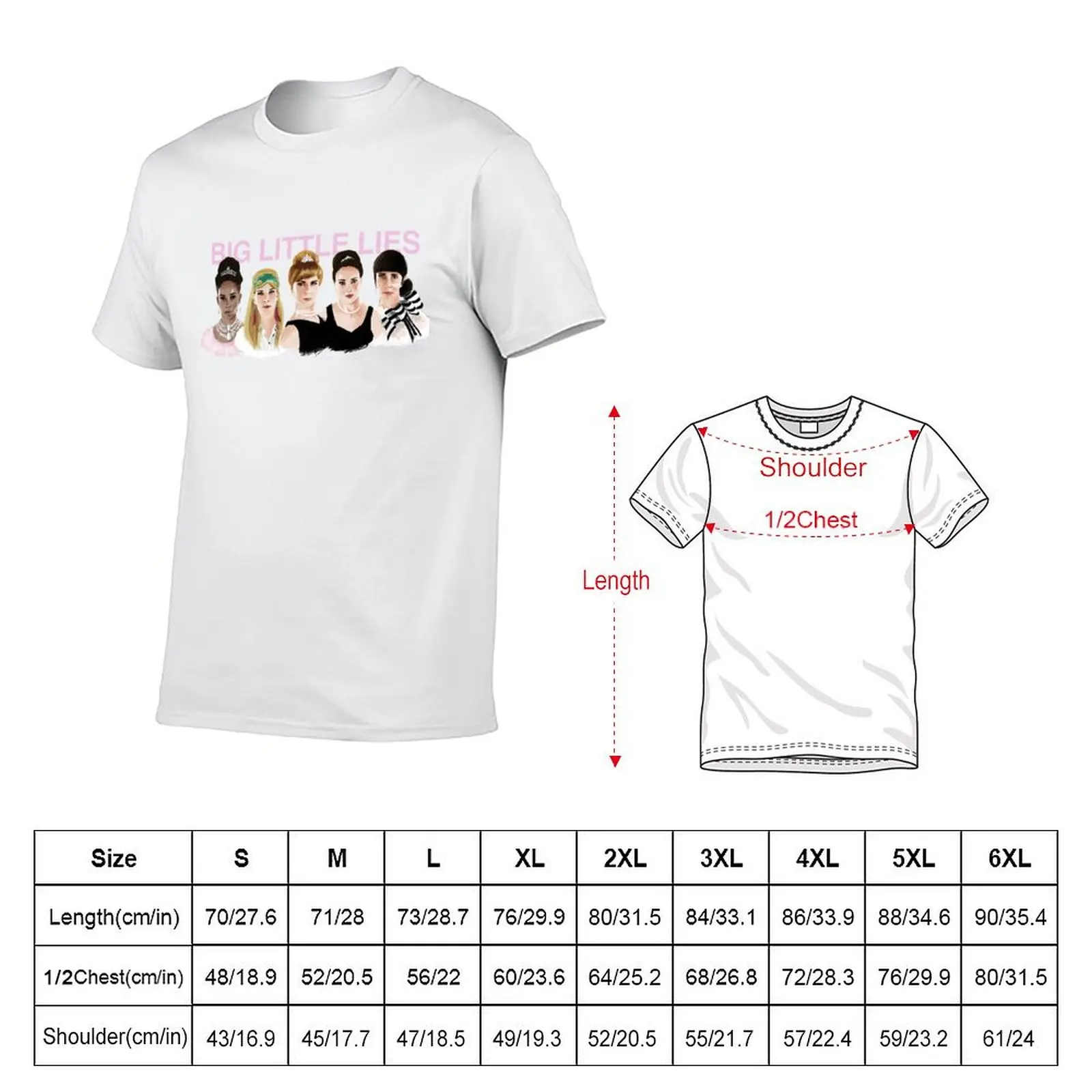 Big Little Lies (HBO) T-Shirt Casual Basic Short Sleeve T-Shirt