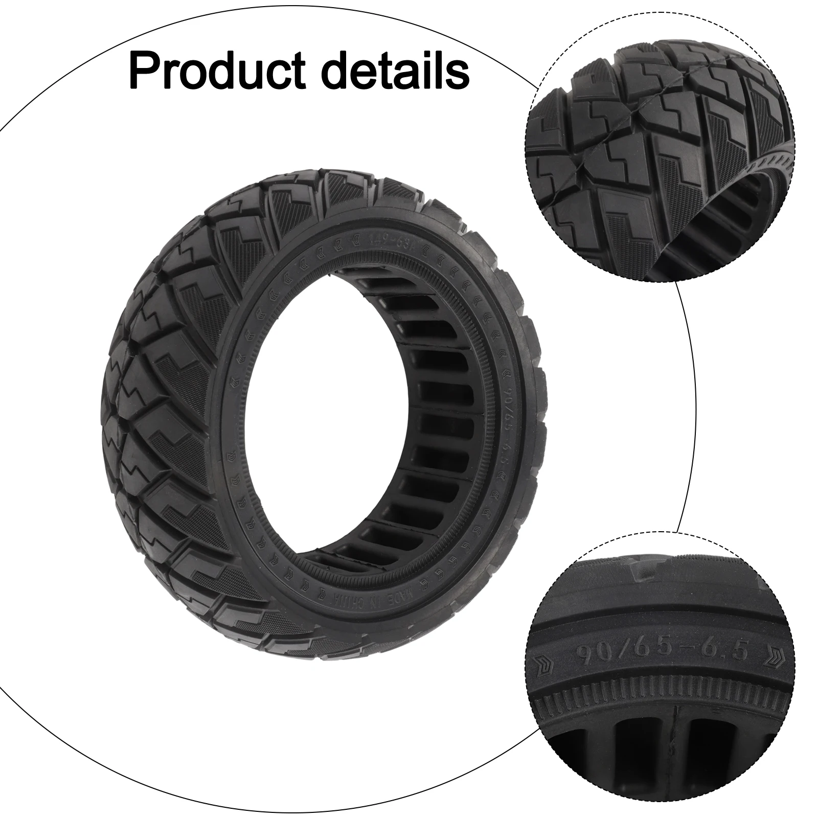 

90 65-6.5 Tire Off-road Tire For Long-distance Travel Lightweight Solid Construction Special Tire Lines High Grip Off-road Tire