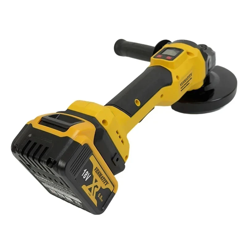 Digital Display Brushless Electric Angle Grinder 125mm Metal/Wood Polishing Grinding Cordless Grinder For 2026 NEW 100% Original