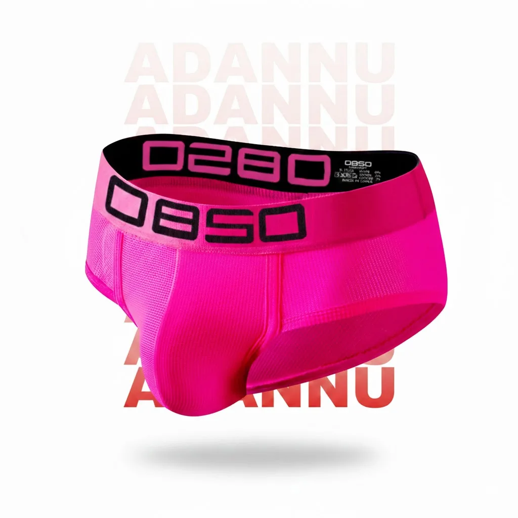 

ADANNU Neon Men Underwear Sexy Fluorescent Briefs Cotton Mesh Breathable Low Rise Male Panties Gay Slips Cuecas Underpants Set