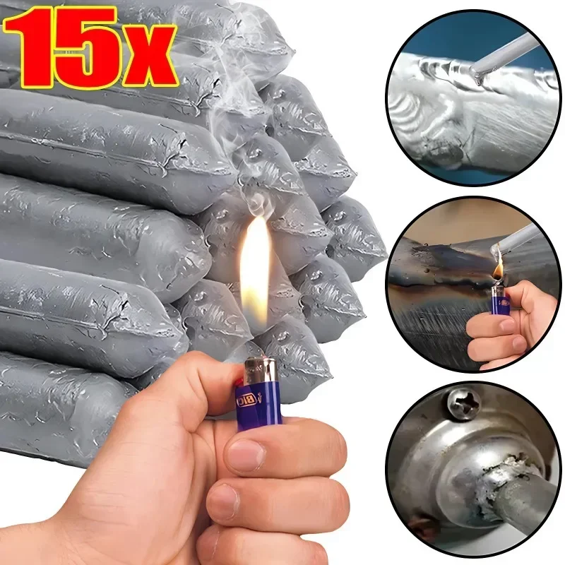 Low Temperature Universal Welding Rod Low Temperature Easy Melt Aluminum Soldering Welding Rods No Need Solder Weld Tools