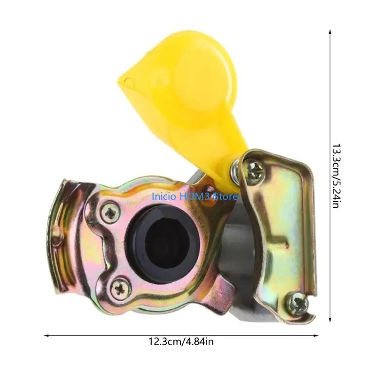 A5ydハイハードネスクラッチヘッドレッド1/2インチ内部スレッドNW7.2トラックトラクター圧縮空気カップリングオートアクセサリ