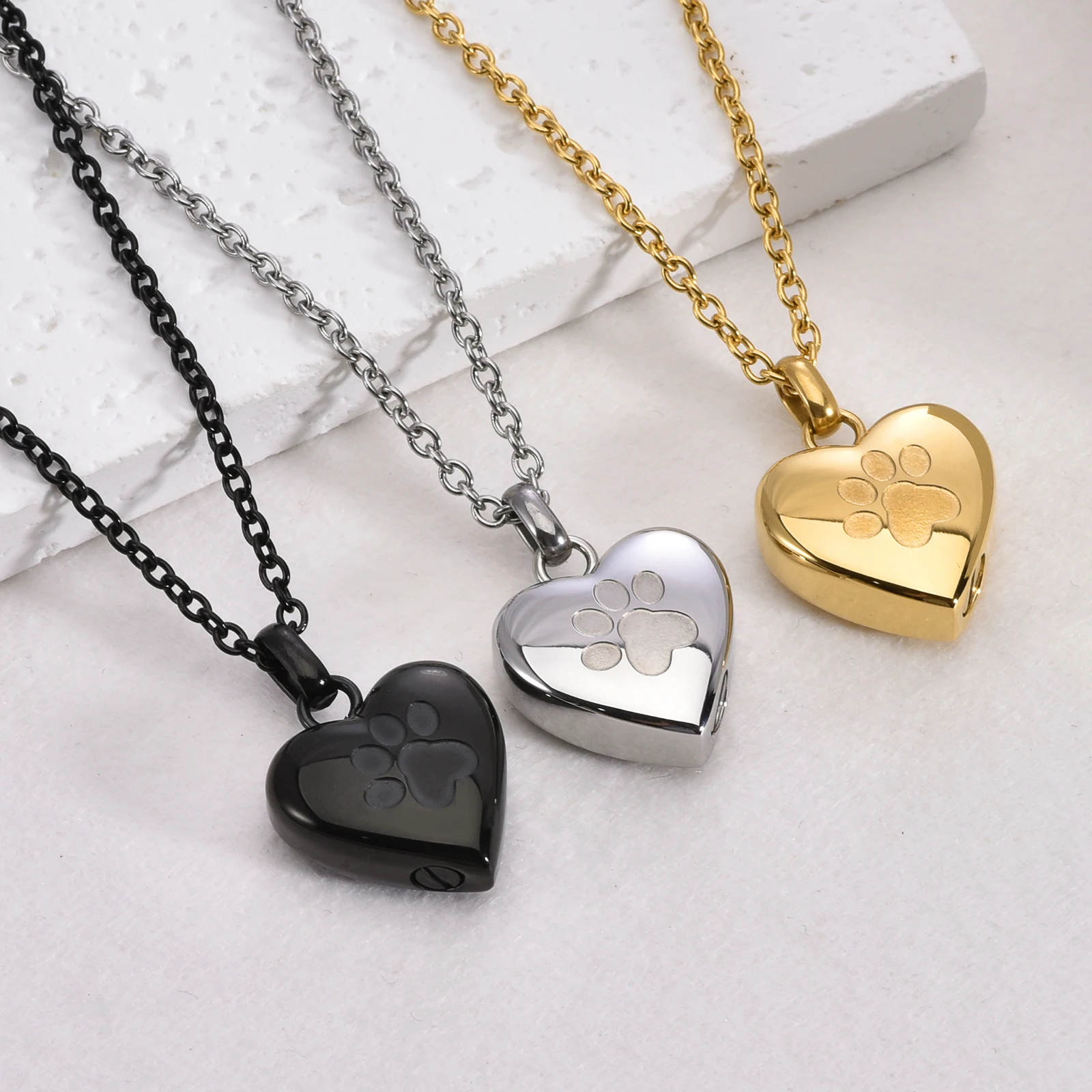 Cremation Jewelry for Ashes for Human Keepsake Stainless Steel Memorial Pendant Cremation Urn Necklace for Human Ashes