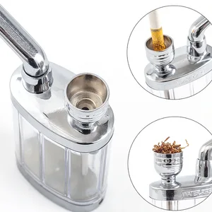 أنابيب مياه الشيشة الصغيرة المحمولة ، أنابيب السجائر ، فلتر الأنابيب البلاستيكية ، الرعاية الصحية ، هدية الرجال أفضل 10 شيشة صغيرة محمولة مبيعا - رقم 5