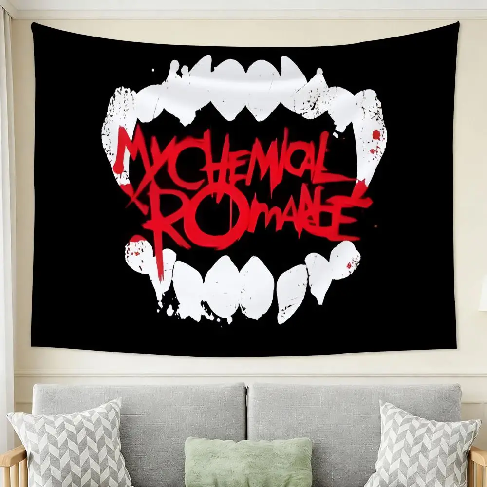 My Chemical Romance Tapestry Tapestry Wall Hanging For Bedroom Dorm Living Room Decor Aesthetic