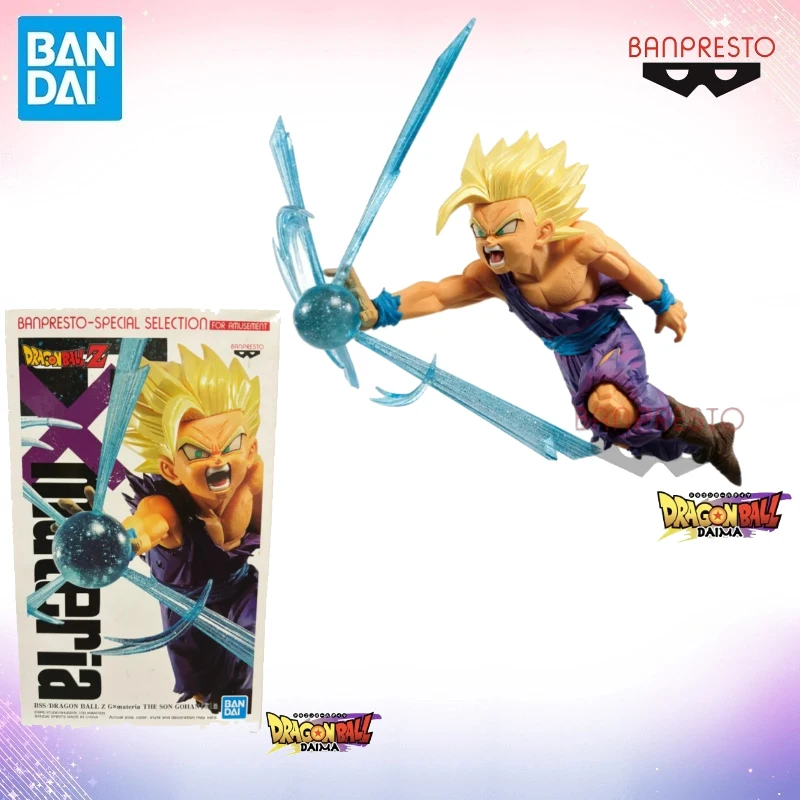 

Bandai оригинальная Banpresto Son Gohan Dragon Ball Gxmateria, экшн-фигурка, модель куклы, новая фигурка в штучной упаковке, коллекция игрушек, игрушки