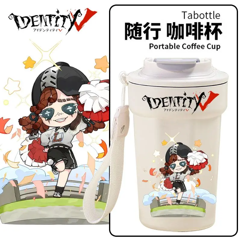 

Identity V Game Anime Cos Bloody Queen Cheerleader и т. д. Унисекс, простой тренд, чашка-термос из нержавеющей стали 316, подарок