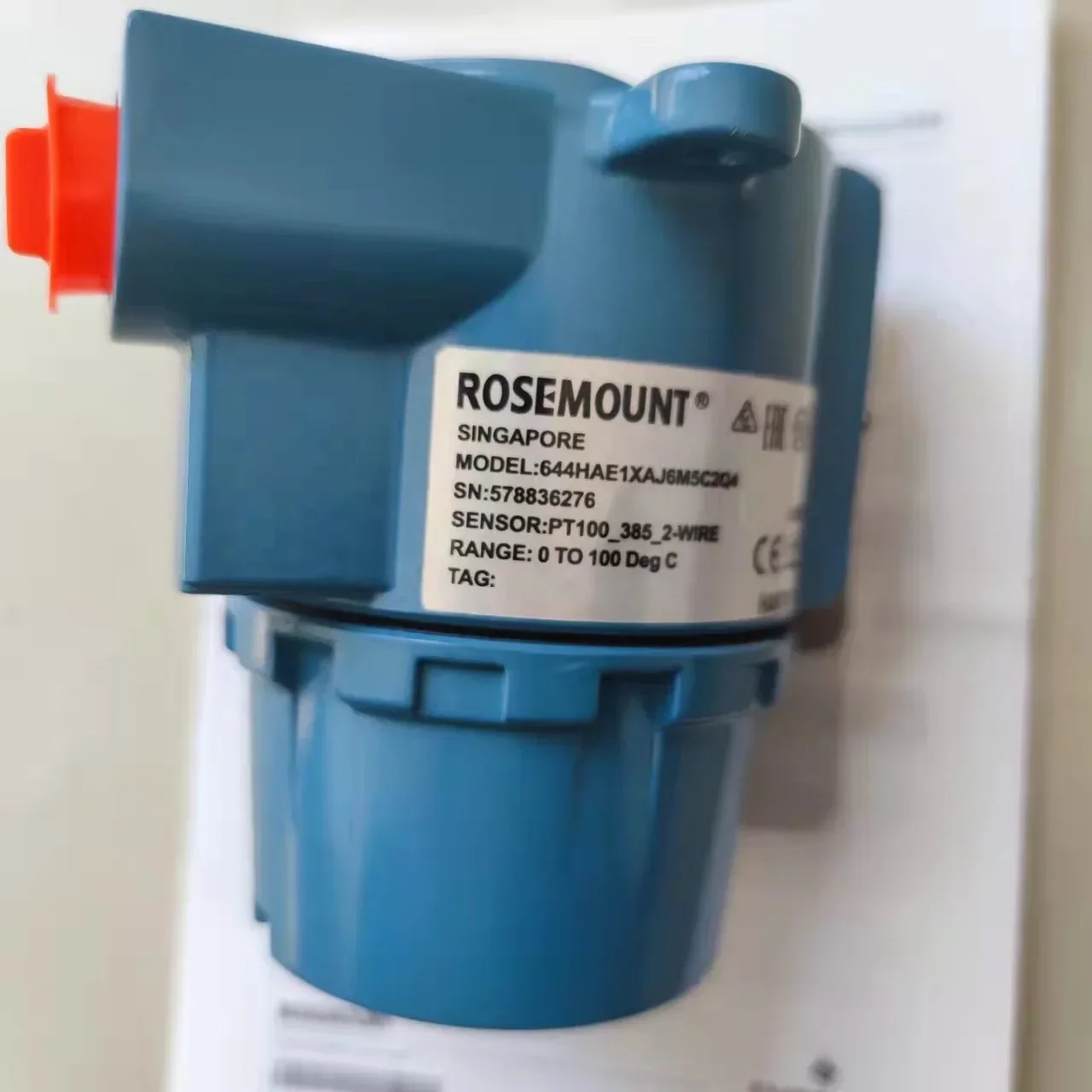 Emerson  Rosemounte 4-20mA 644 Multi-function Intelligent Temperature Transmitter 644HAK5J6M5