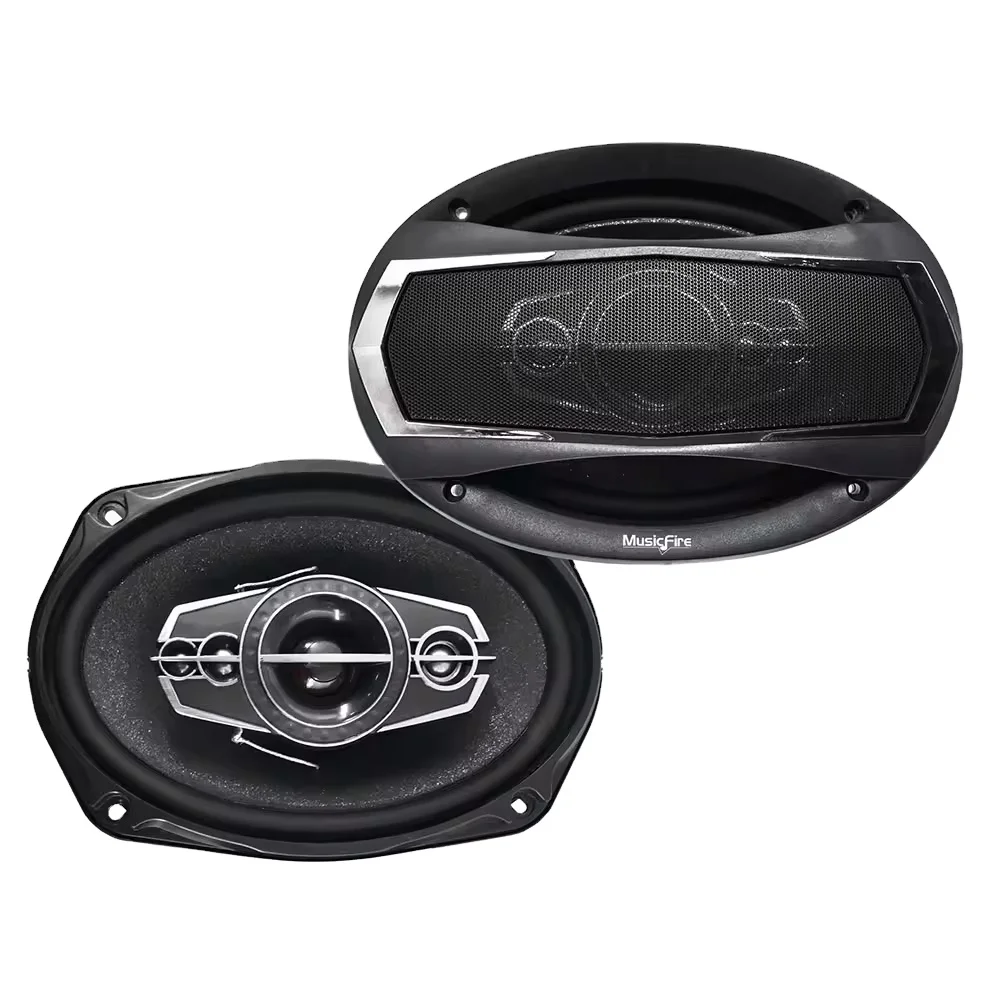 

Заводская цена. Дешевые коаксиальные автомобильные динамики 6*9 дюймов, 4-полосные, высокомощные, активные (MF-6945) (1 пара динамиков)