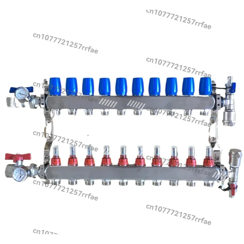 Floor Heating Water Mixing Manifold 304 Stainless Steel Floor Heating Manifold Floor Heating Manifold
