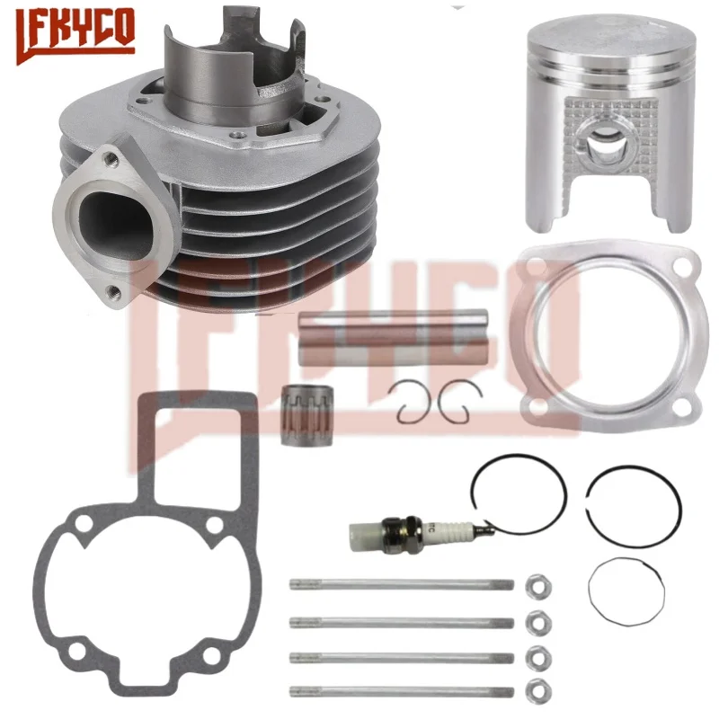 Motorcycle Accessories 50mm Engine Parts Cylinder Piston Kit Set 80CC Motor for Suzuki Quadsport LT 80 LT80 1987-2006 Motoblock