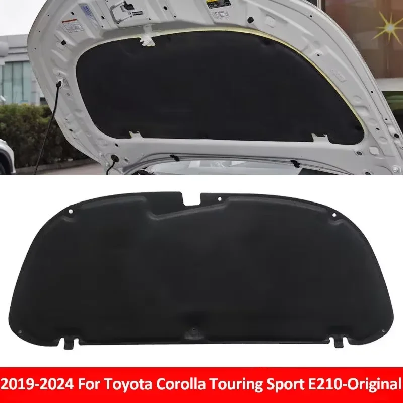 Car Sound Insulation Mat For Toyota Corolla E210 Saloon 2019~2025 2020 Heat Insulation Front Hood Lining Sound Auto Accessories