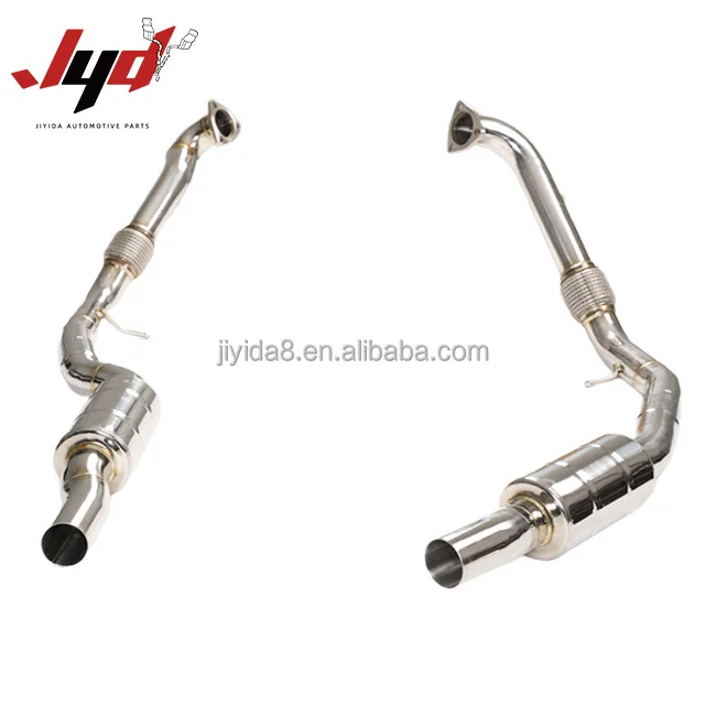 JYD Tuning Exhaust Sport Catback Exhaust System for  S4 S5 B8 B8.5 3.0T Car Exhaust Pipes Muffler with Electronic Valve view 4