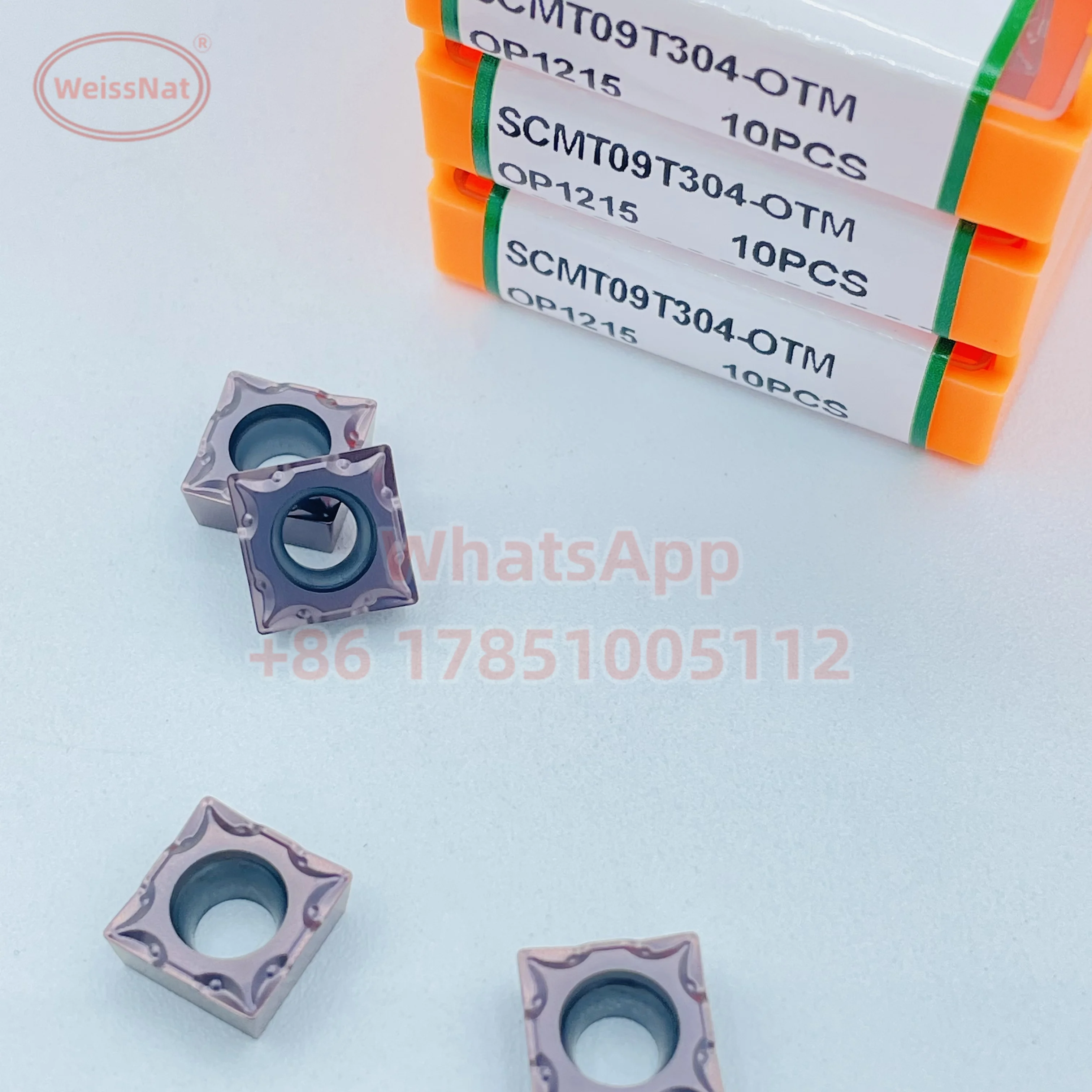 SCMT09T304 SCMT09T308 SCMT120404 SCMT120408 SCMT120412-OTM OP1315 OP1215 OC3215 OC2125 OC2025 Carbide Insert SCMT Inserts