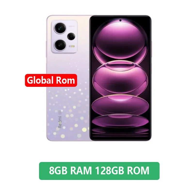 Global Rom Xiaomi Redmi Note 12 Pro 5G Smartphone 5000mAh Battery MTK Dimensity 1080 Octa Core 67W Fast Charge 50MP Camera