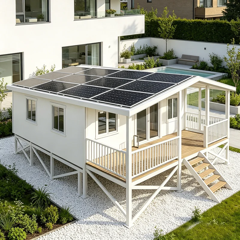 Modern Urban Foldable Prefab Container House Portable Modular Apartment Sound Insulation Tiny House For Young Family Living