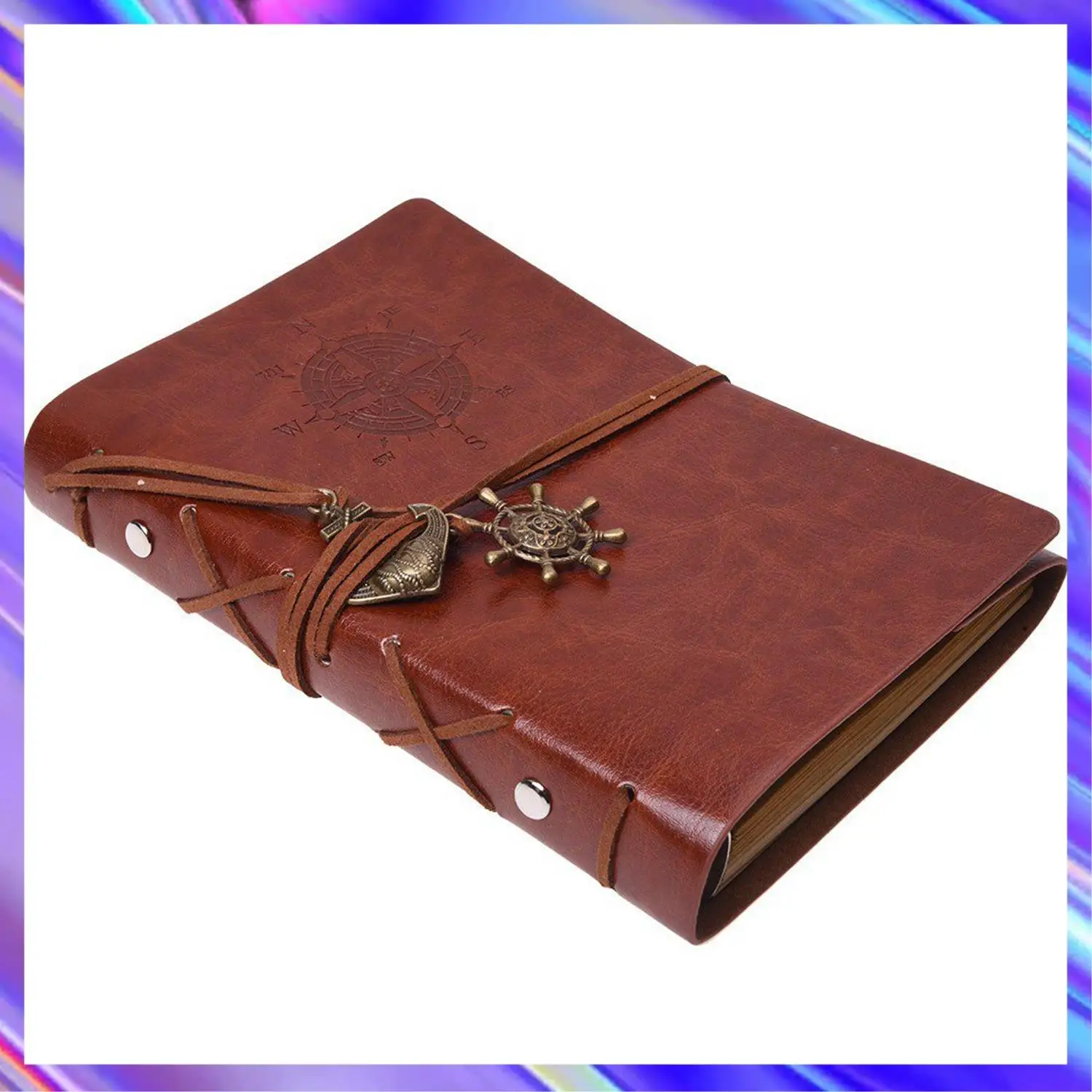 دفاتر الملاحظات الشخصية الرجعية مجلة دفاتر الملاحظات حلقة الموثق دفتر مذكرات بني فاتح S ومجلات دفتر ملاحظات قابلة لإعادة الملء ، جلد A6