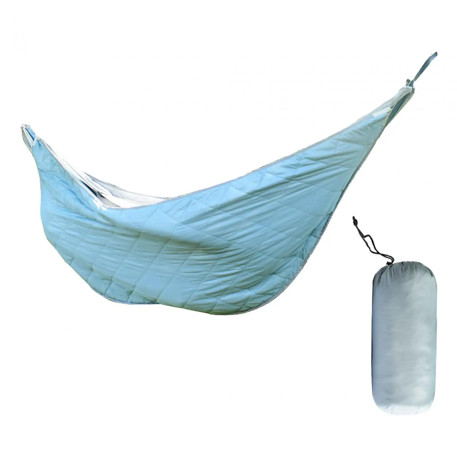 Camping Hammock Windproof Insulation Cover Breathable Thermal Thickened Warm Hammock for Hiking Camping Travel Trekking Backyard