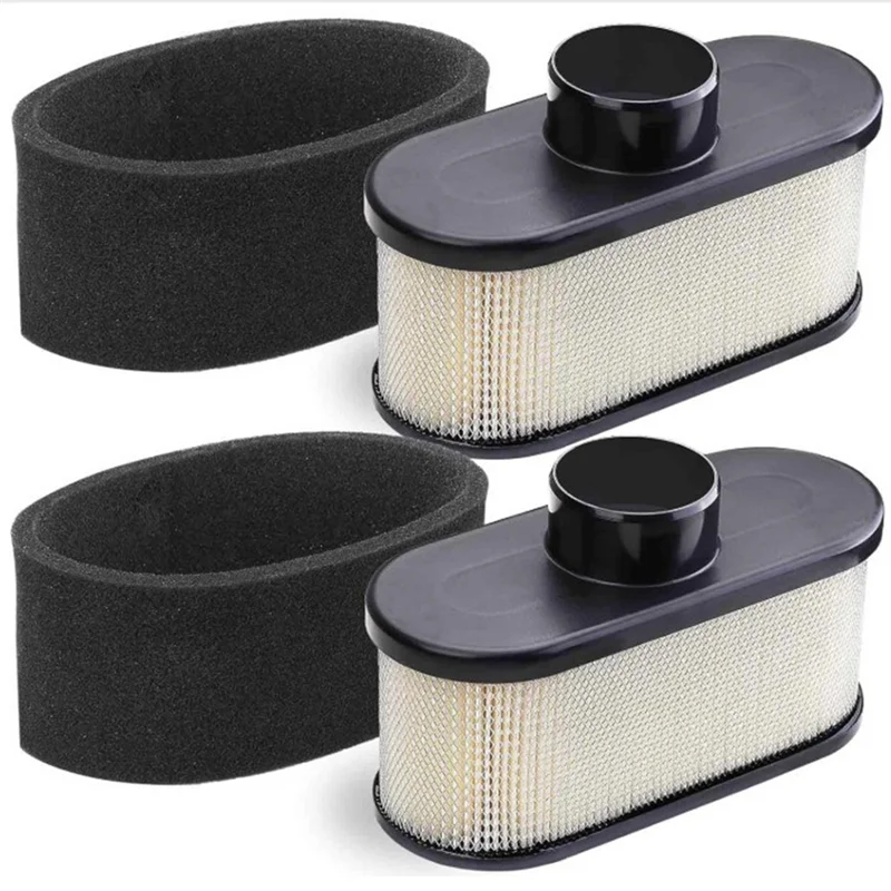 A33K-For Kawasaki FR651V FR730V FS481V FS541V FS600V FS651V FS691V FS730V Air Filter Replacement- 2 Pack(11013-7046 11013-0726)