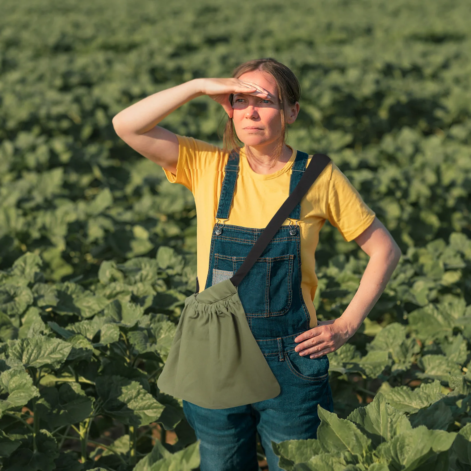 

Fruit Picking Bag Large Capacity Harvesting Vegetables Mushrooms Berries Garden Supplies Foraging Pouch Mushroom Hunting Bag