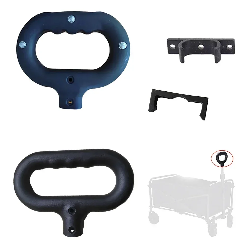 

Camping Garden Camping Wagon Handle Fixed Buckle Parts Durability Easy To Install Functional Mounting Hole Size Plastic Material