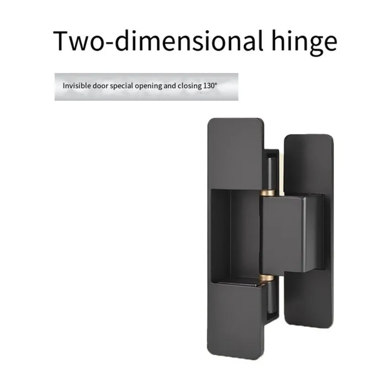 ABVS Invisible Cross Door Hinge 2D Adjustable Concealed Hinge For Narrow Frame Aluminum Doors