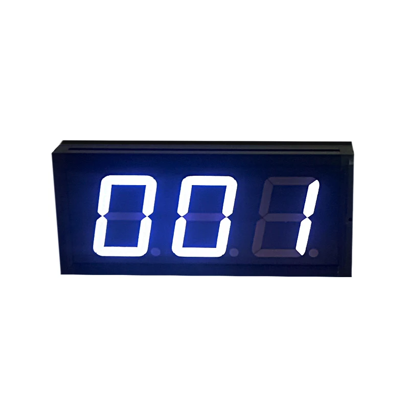 Hong Hao Optical Infrared Detector Sensor Equipped Automatic Personnel Counter Display System