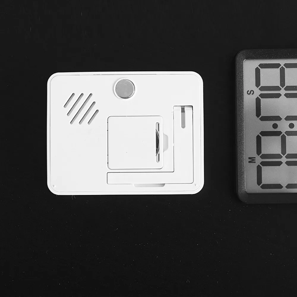 شاشة كبيرة مؤقت رقمي مؤقت مغناطيسي شاشة كبيرة شاشة الكريستال السائل مدير الوقت المطبخ سطح المكتب الخبز الموقت أدوات المطبخ