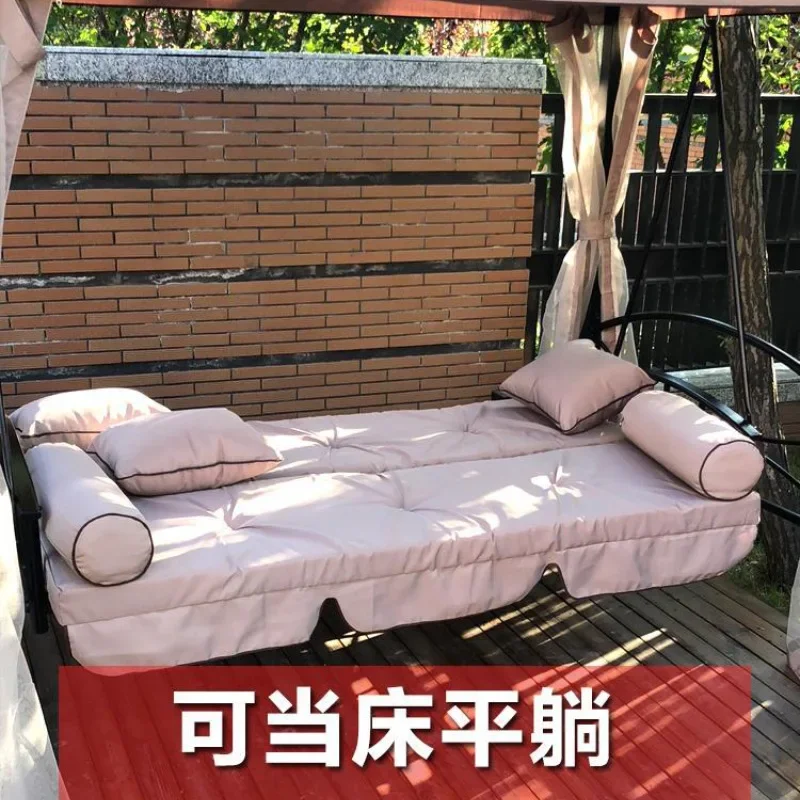 Outdoor shaker swing garden rocking chair wrought iron balcony home courtyard outdoor roman bed hammock
