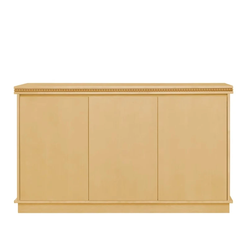 

Elegant classic wooden sideboard with beaded decorative storage