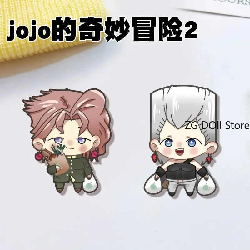 

Аниме JoJo's Bizarre Adventure Kakyoin Noriaki, кнопки, значок с героями мультфильмов, декор для одежды, ювелирные аксессуары