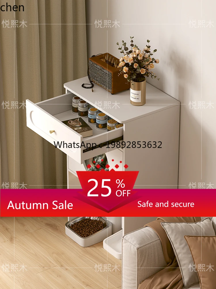 

Small Side Cabinet Locker Pet Corner Living Room Sofa Side Small Apartment Household Balcony Storage Cabinet